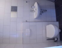 a public restroom